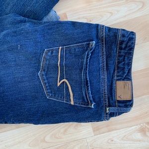 AE crop jeans